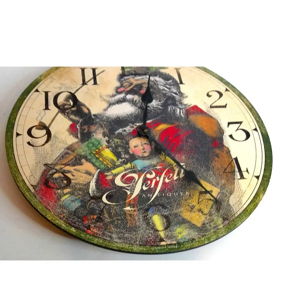 Vintage Howard Miller The Perfetts Antique Style Christmas Musical Clock READ